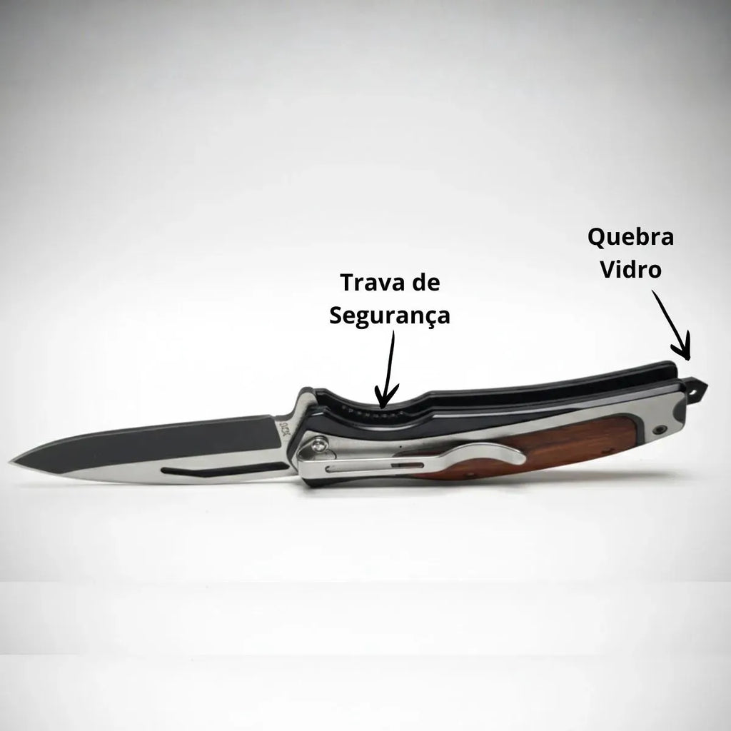 Canivete Tático Apex Wood