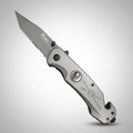 Canivete Tático Militar Semi Automático Caveira