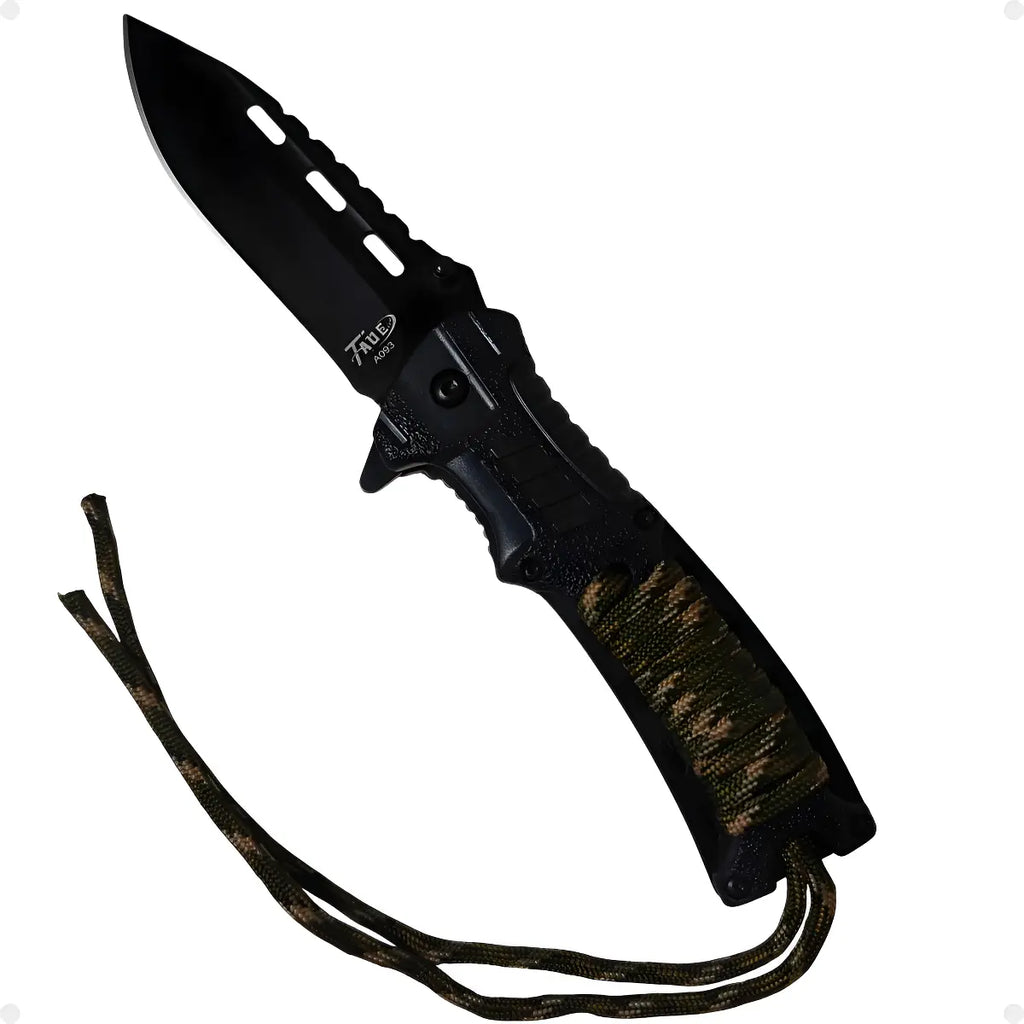 Canivete Cammo Hunter c/ Pederneira e Corda